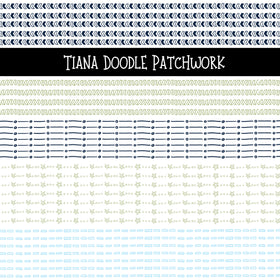 Tiana UV DTF Doodle Patchwork Set
