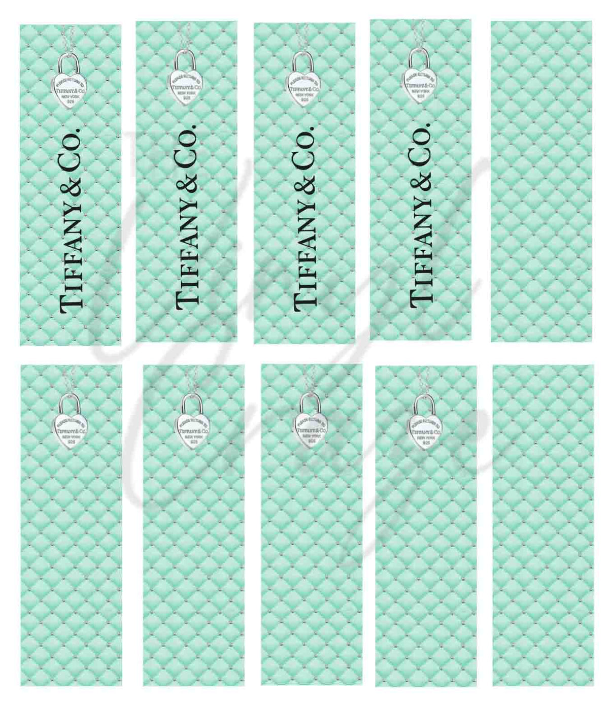 Tiffany vinyl Pen wrap set of 10