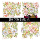Tink Torn Pages UV DTF Decal sheets 6 Designs available