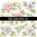 Tink Torn Pages UV DTF Decal sheets 6 Designs available