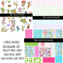 Tink Doodle Patchwork Set