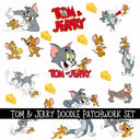 Tom & Jerry Doodle Patchwork Set