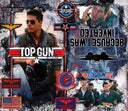 Top Gun Maverick 20 or 30 oz Skinny Adhesive Vinyl Wrap