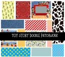 Toy Story Doodle Patchwork Set