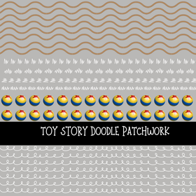 Toy Story Doodle Patchwork Set