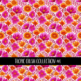 Tropic Crush Collection vinyl sheets 10 Patterns to choose from