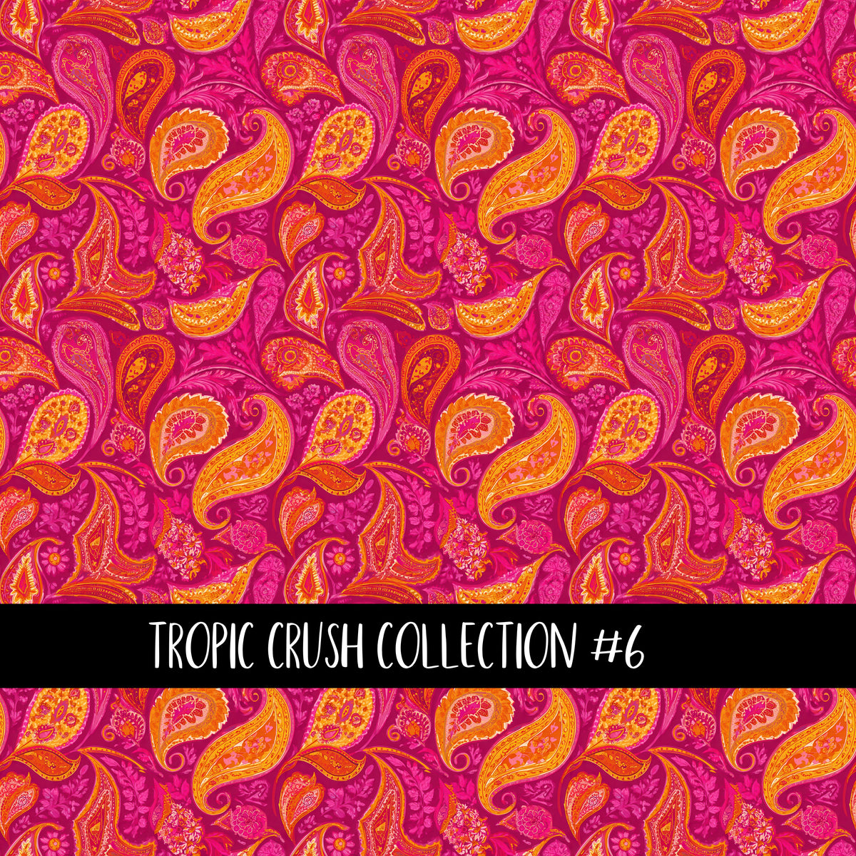 Tropic Crush Collection vinyl sheets 10 Patterns to choose from