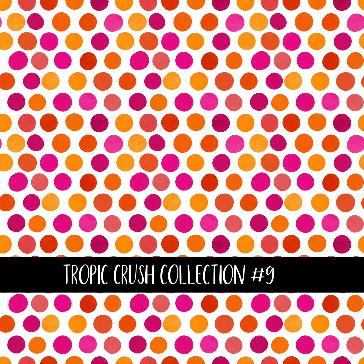 Tropic Crush Collection vinyl sheets 10 Patterns to choose from