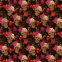 Tropical Skulls Adhesive Vinyl