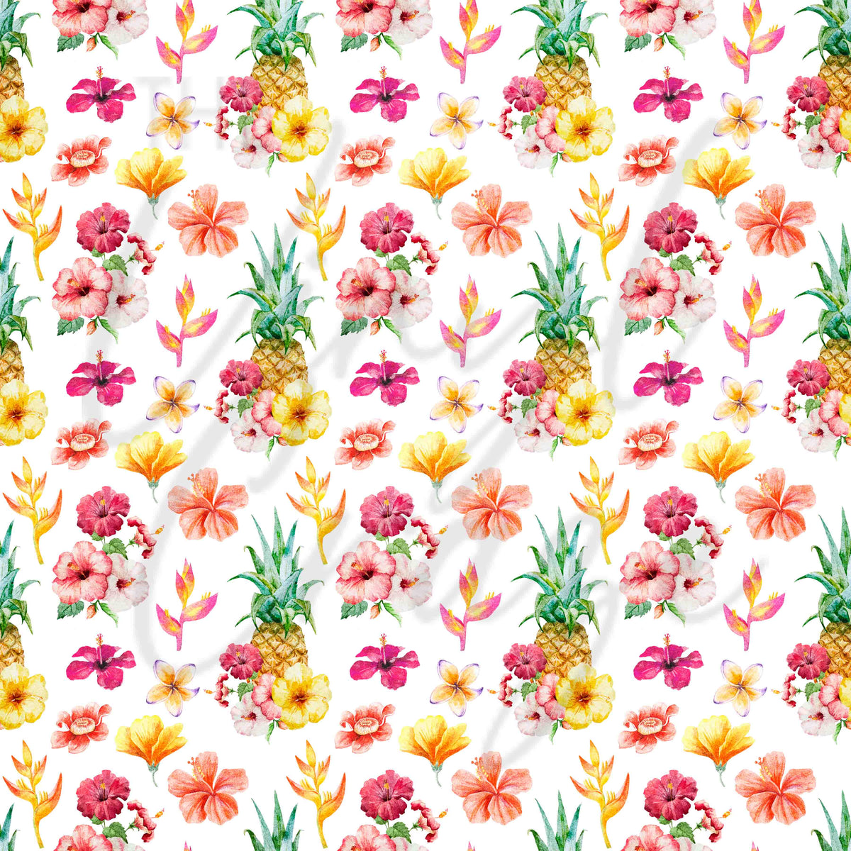 Tropical Summer Adhesive Vinyl