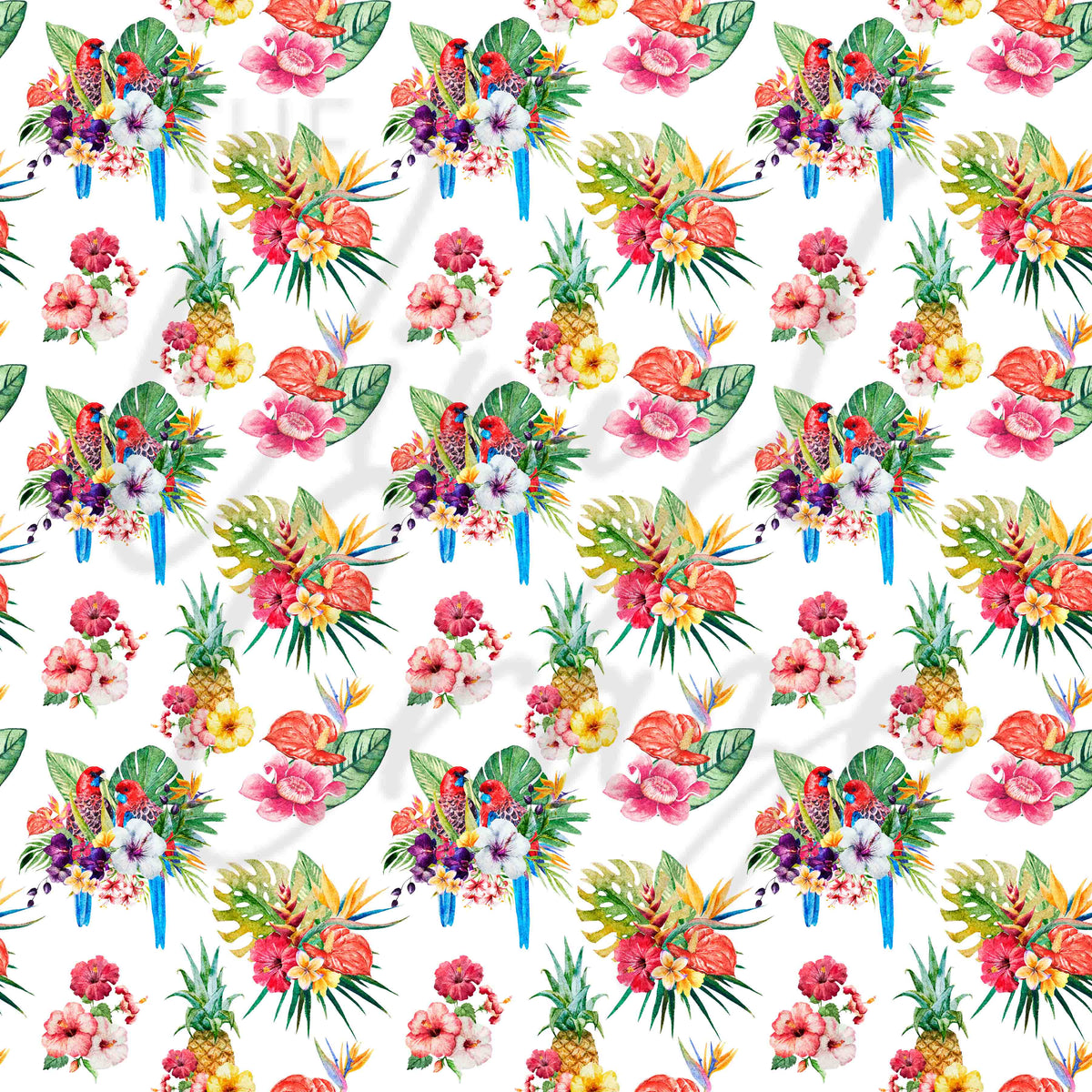 Tropical Summer Adhesive Vinyl