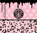 Tufted Pink Leopard SB wrap straight 20oz