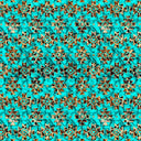 Turquoise Aztec - Adhesive Vinyl