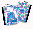 Stitch vinyl composition notebook wrap