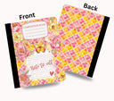 Note to self vinyl composition notebook wrap