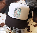 Salty soul seashell and bow Hat DTF hat transfers