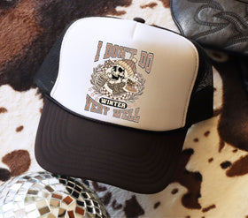 I don't do winter very well Hat DTF hat transfers