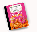 Dunkin vinyl composition notebook wrap