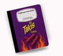 Takis vinyl composition notebook wrap