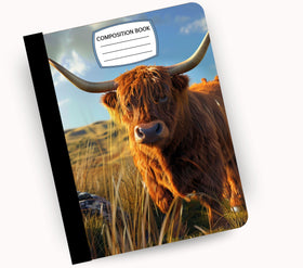 Highland  vinyl composition notebook wrap