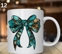 Western Texture Coquette Bow Collection UV DTF Decals- 12 Designs