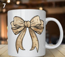 Western Texture Coquette Bow Collection UV DTF Decals- 12 Designs