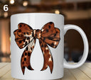 Western Texture Coquette Bow Collection UV DTF Decals- 12 Designs