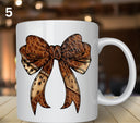 Western Texture Coquette Bow Collection UV DTF Decals- 12 Designs