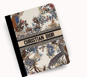 Dior vinyl composition notebook wrap