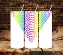 Rainbow Snakeskin wrap  UV DTF Vsplit tumbler wraps (Copy)
