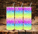 Rainbow Safari wrap  UV DTF  tumbler wraps