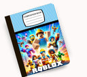 Roblox vinyl composition notebook wrap