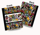 Beetlejuice vinyl composition notebook wrap