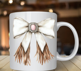 Howdy Pumpkin Bow 6 Bow UV DTF Decals