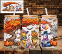 Hundred Acre Halloween UV DTF Libbey wrap