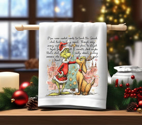 Max never needed words DTF Transfers for pillows and towels