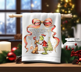 Max never needed words Bow DTF Transfers for pillows and towels