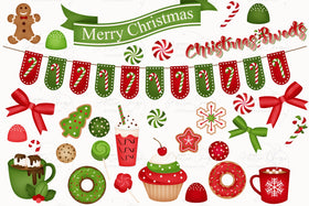 Merry Christmas Collection UV DTF Decal sheet 12x8