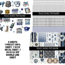 Police Doodle Patchwork Set