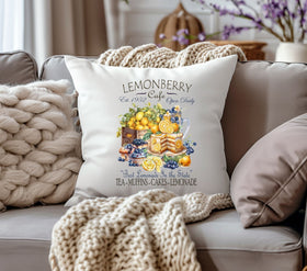 Lemon berry DTF Transfers for pillows and towels