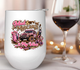 Mud and Mascara UV DTF Decal
