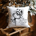 Maybe Christmas Sketch Black DTF Transfers