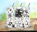 Jacks Nightmare UV DTF  tumbler wraps 2 sizes