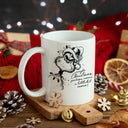 Maybe Christmas Sketch Black UV DTF Decal