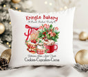 Kringle Bakery DTF Transfers for pillows and towels