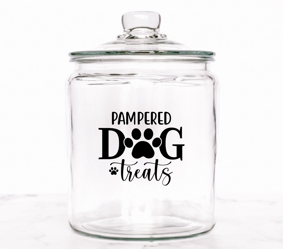 Pampered dog treats UV DTF Decals