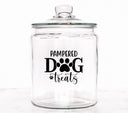 Pampered dog treats UV DTF Decals