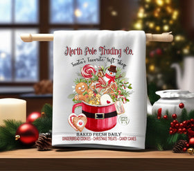 Baked Fresh Daily DTF Transfers for pillows and towels