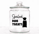 Spoiled dog treats black UV DTF Decals
