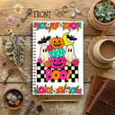 Retro Boo A5 Notebook UV DTF Decal Sheets 2 options